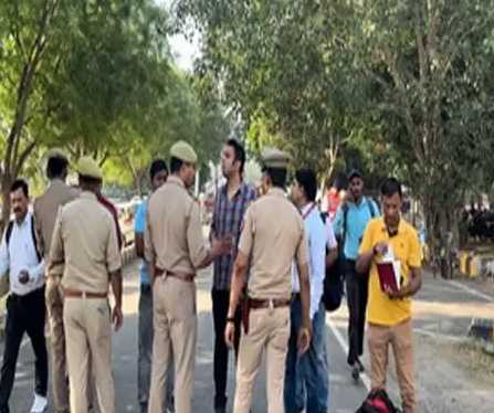 हाई सिक्योरिटी के बीच ईवीएम के साथ पोलिंग पार्टियां रवाना, स्ट्रांग रूम के पास नो ट्रैफिक जोन